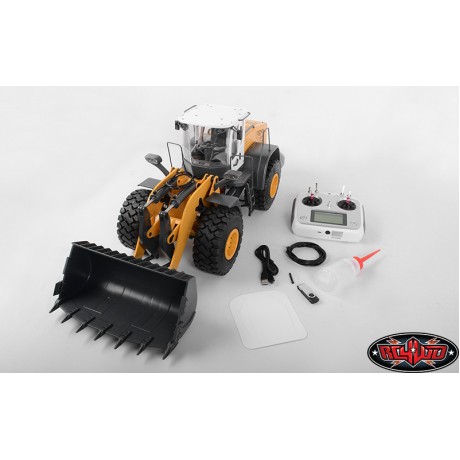 RC4WD 1/14 Scale Earth Mover 870K Hydraulic Wheel Loader w/Whiteab C 