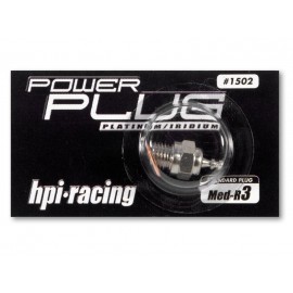 HPI RACING GLOW PLUG MEDIUM R3 FOR .12 TO.21 ENGINES     