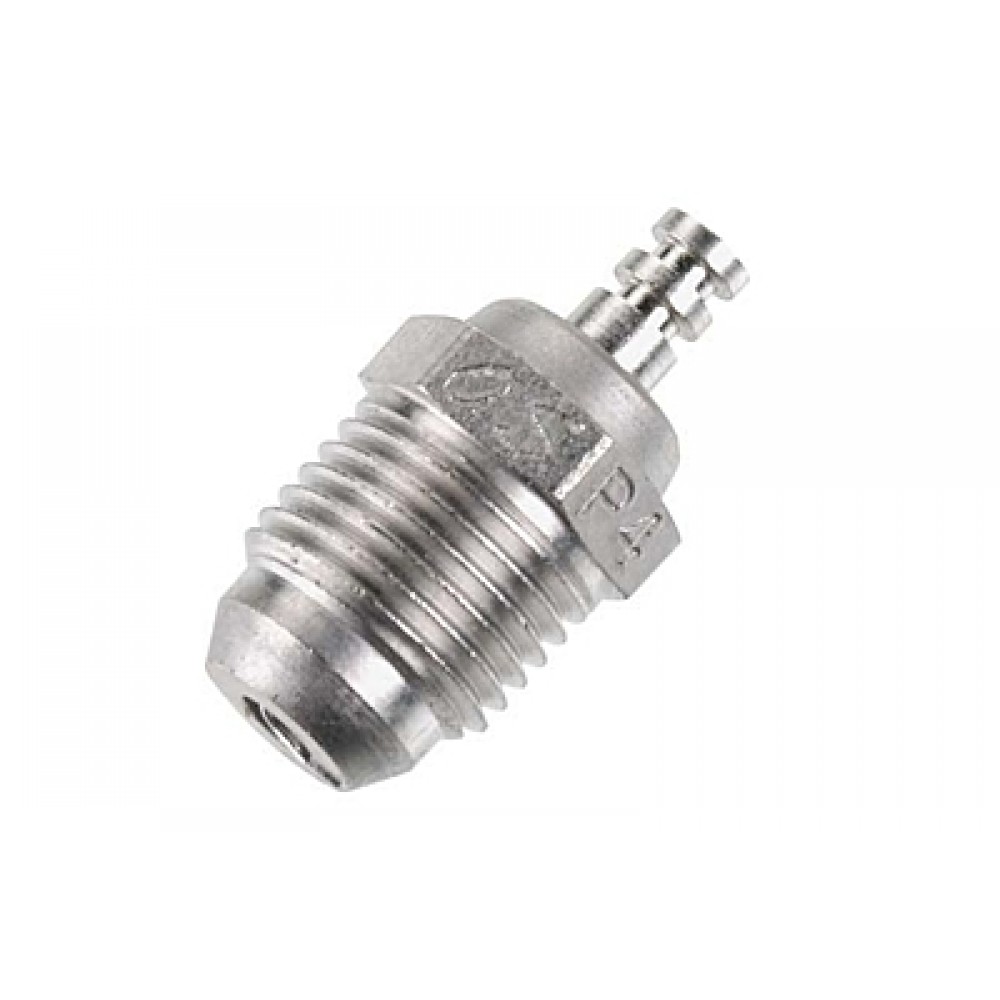 O.S. P4 Turbo Silver Super Hot Plug (Off road)