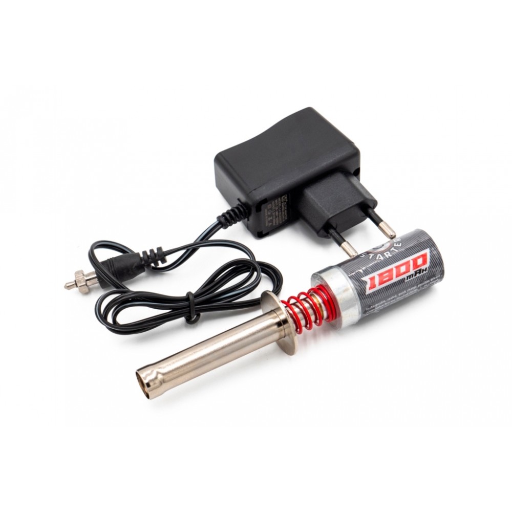 HOBBYTECH Glow Starter 1800mAh with Charger