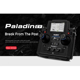 FLY SKY PL18EV Paladin 2.4G 18CH 5D Hall Sensor Gimbals AFHDS3 Radio Transmitter 3.5Inch TFT Touch Screen Model2 for RC Model Car