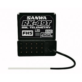 SANWA RX-49T (FH5/FH5U) Waterproof Telemetry Receiver 