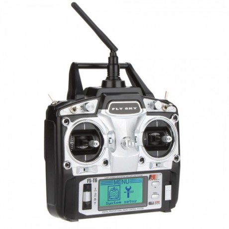 FLY SKY FS-T6 6ch 2.4GHz Transmitter and Receiver 