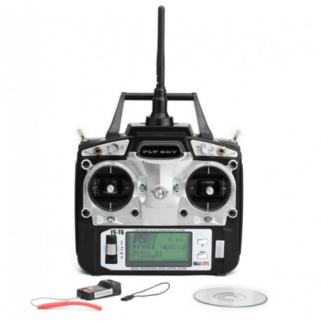 FLY SKY FS-T6 6ch 2.4GHz Transmitter and Receiver 