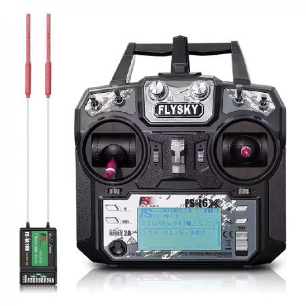 FLY SKY i6X TRANSMITER 10CH RECIEVER iA10B S-BUS (10CH AFHDS 2A)