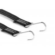 KAVAN 1/10 RC Crawler Tow Rope with Hook Black (2pcs)