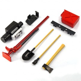 RC Rock Crawler Accessory Tool Set ( 1 Set ) RED 