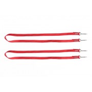 KAVAN 1/10 RC Crawler Tow Rope with Hook Red (2pcs)