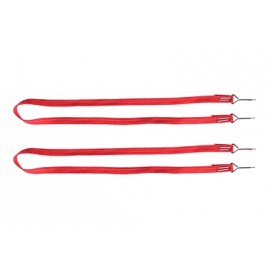 KAVAN 1/10 RC Crawler Tow Rope with Hook Red (2pcs) 