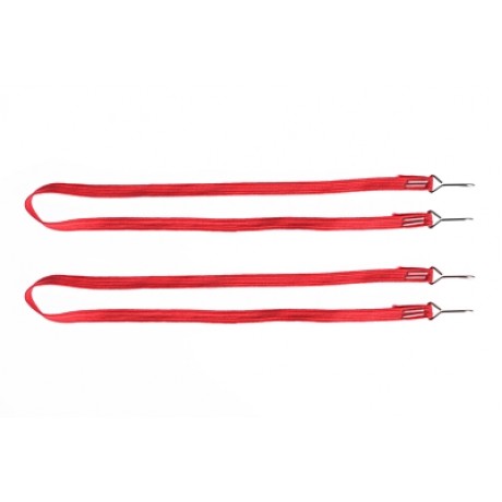 KAVAN 1/10 RC Crawler Tow Rope with Hook Red (2pcs)