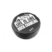 YEAH Racing 1/10 Tire Cover For 1.9 Crawler Wheels "Life Is Like"