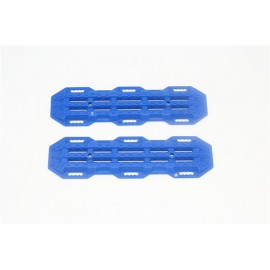TRAXXAS SCALE ACCESSORIES TRACTION BOARD 1/10 CRAWLER VERSION GPM ROADTECH TRX4 DEFENDER BLUE (2pcs)