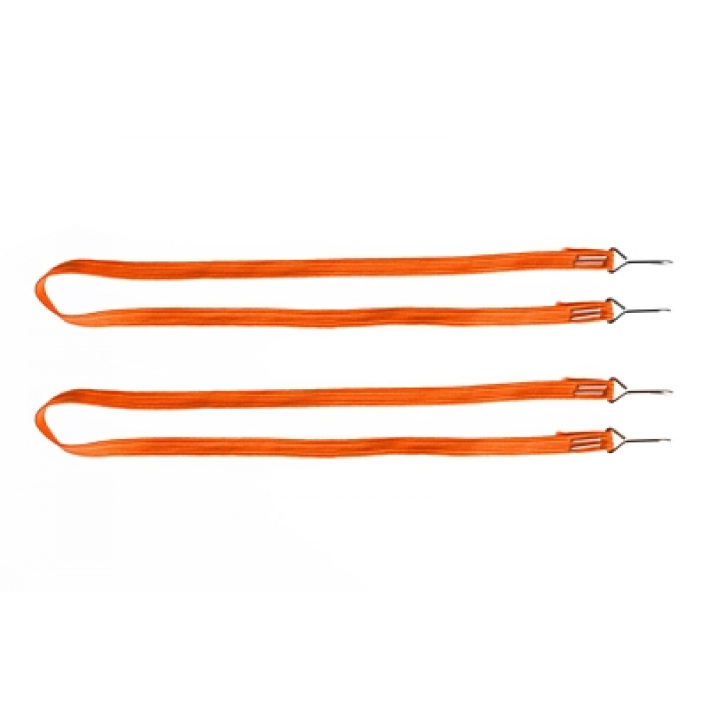 KAVAN 1/10 RC Crawler Tow Rope with Hook Orange (2pcs)