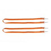 KAVAN 1/10 RC Crawler Tow Rope with Hook Orange (2pcs)