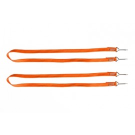 KAVAN 1/10 RC Crawler Tow Rope with Hook Orange (2pcs)