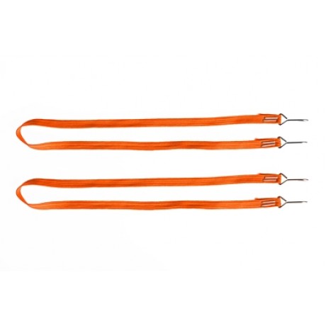 KAVAN 1/10 RC Crawler Tow Rope with Hook Orange (2pcs)
