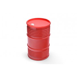 KAVAN 1/10 Big Oil Tank for RC Crawler (Red) 