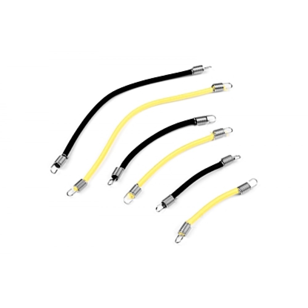 YEAH Racing 1/10 RC Rock Crawler Accessory Bungee Cords 5cm 7cm 12cm (6pcs)