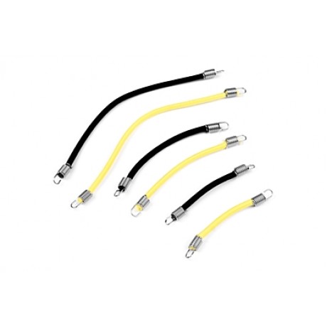 YEAH Racing 1/10 RC Rock Crawler Accessory Bungee Cords 5cm 7cm 12cm (6pcs)