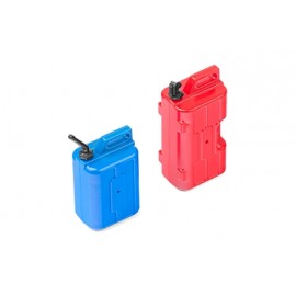 KAVAN 1/10 RC Crawler Fuel Tanks (Blue, Red) 