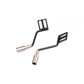 YEAH RACING Metal Exhaust Tail Pipe for TRX-4 Defender Axial SCX10 II Element Enduro
