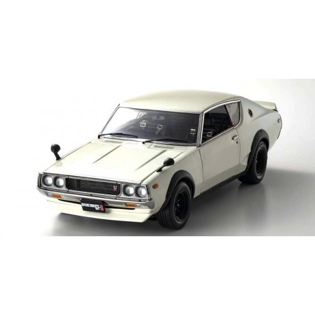 KYOSHO 1:18 Nissan Skyline 2000 GT-R (KPGC110) 1973 White