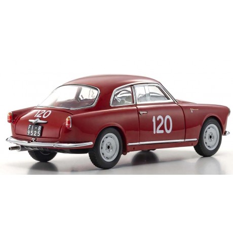 KYOSHO 1:18 Alfa Romeo Giuletta SV Mille Miglia 1956 Nr.120