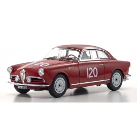 KYOSHO 1:18 Alfa Romeo Giuletta SV Mille Miglia 1956 Nr.120 