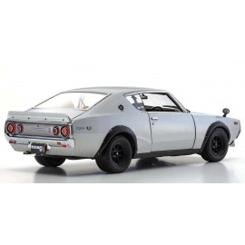 KYOSHO 1:18 Nissan Skyline 2000 GT-R (KPGC110) 1973 Silver 