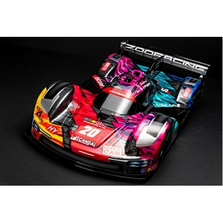 ZOO RACING Hyrax 190mm Hyper Car 0.7mm Clear Body