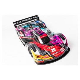ZOO RACING Hyrax 190mm Hyper Car 0.7mm Clear Body 