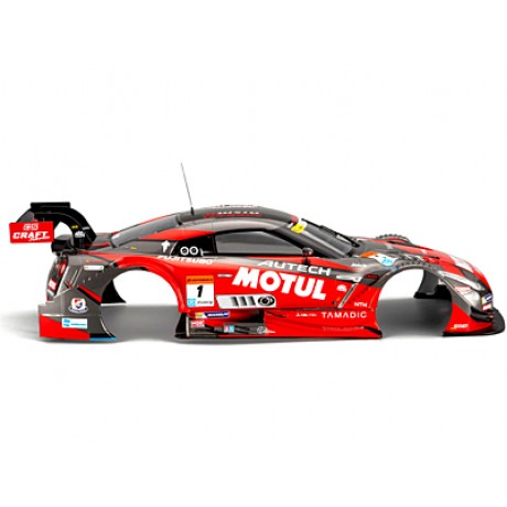 KILLERBODY 1/10 Nissan Motul Autech GT-R 2016 Body (Red) PAINTED