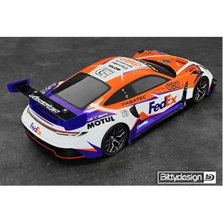 BITTYDESING P-GT3R 1/10 GT Clear Body 190mm