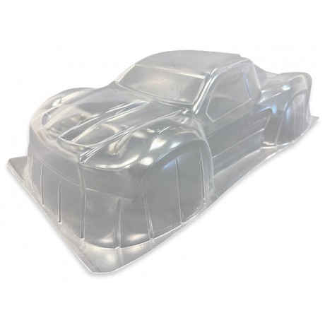 H-SPEED Short Course 2WD & 4WD with decals and windscreen cover *nP SC body (similar to Proline Flo-Tek) CLEAR