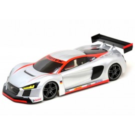 EXOTEK 190MM USGT R·TEK TOURING CAR SEDAN BODY W/WING (CLEAR)  1/10