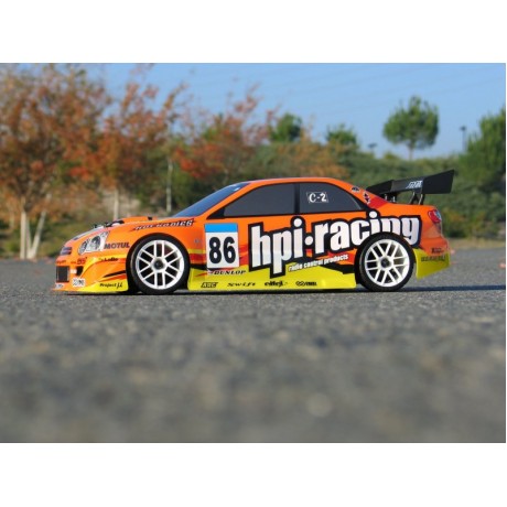 HPI  RACING IMPREZA BODY (190MM/WB255MM) - CLEAR 1/10