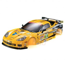 KILLERBODY BODY SHELL CORVETTE GT2 CLEAR  1/10 