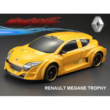 MATRIX RENAULT MEGANE TROPHY PC BODY SHELL 195mm 1/10