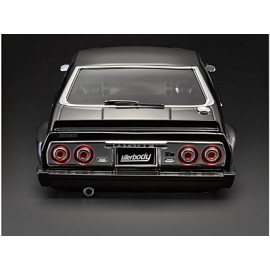 KILLERBODY 1/10 Nissan Skyline 2000 Turbo GT-ES C211 Body (Black) PAINTED 