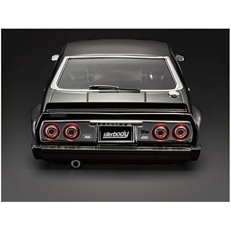 KILLERBODY 1/10 Nissan Skyline 2000 Turbo GT-ES C211 Body (Black) PAINTED