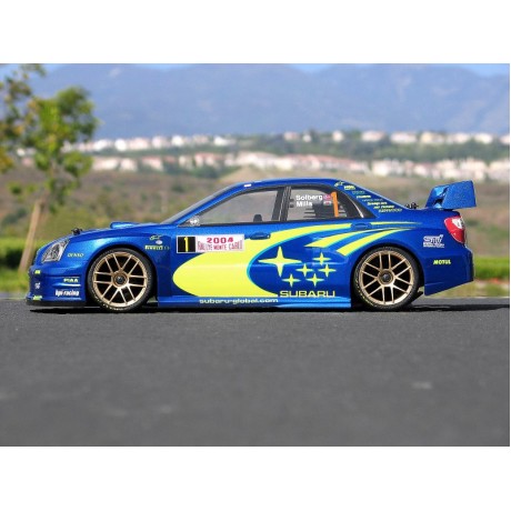 HPI SUBARU IMPREZA WRC 2004 MONTE CARLO RALLY EDITION BODY SHELL (190MM/WB255MM)  1/10