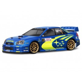 HPI SUBARU IMPREZA WRC 2004 MONTE CARLO RALLY EDITION BODY SHELL (190MM/WB255MM)  1/10 