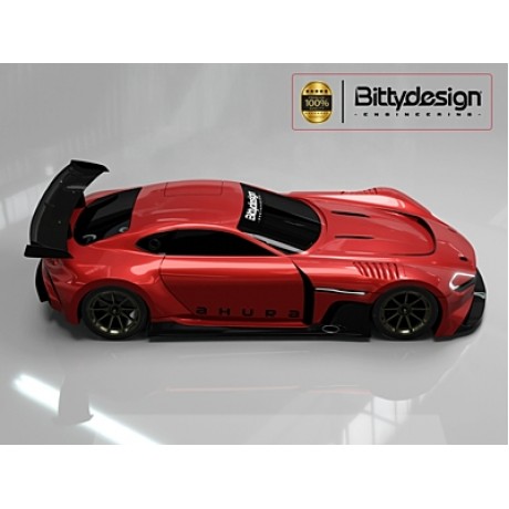 BITTYDESING AHURA 1/10 GT 190mm Body CLEAR