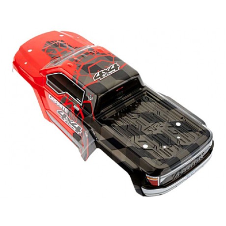 ARRMA Painted Body Granite 4x4 Mega (Red)