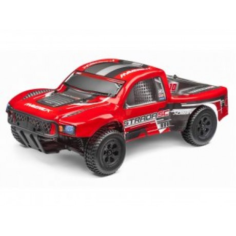 MAVERICK SHORT COURSE PAINTED BODY RED (SC)  1/10