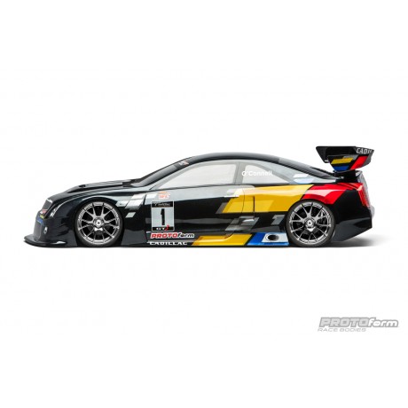 PROTOFORM ATS-V.R CADILLAC CLEAR BODY FOR 190MM  1/10