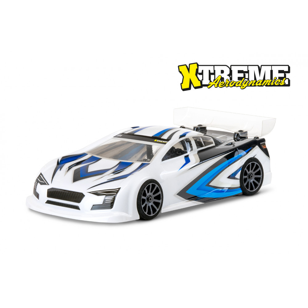 XTREME AERODYNAMICS CZ1 ULTRA LIGHT RC MODEL BODY CLEAR  1/10