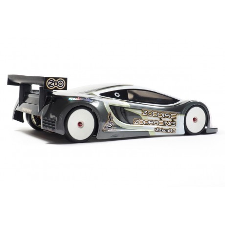 ZOO RACING ZOODIAC 190MM GT CLEAR BODY SET FOR 1/10 RC TOURING
