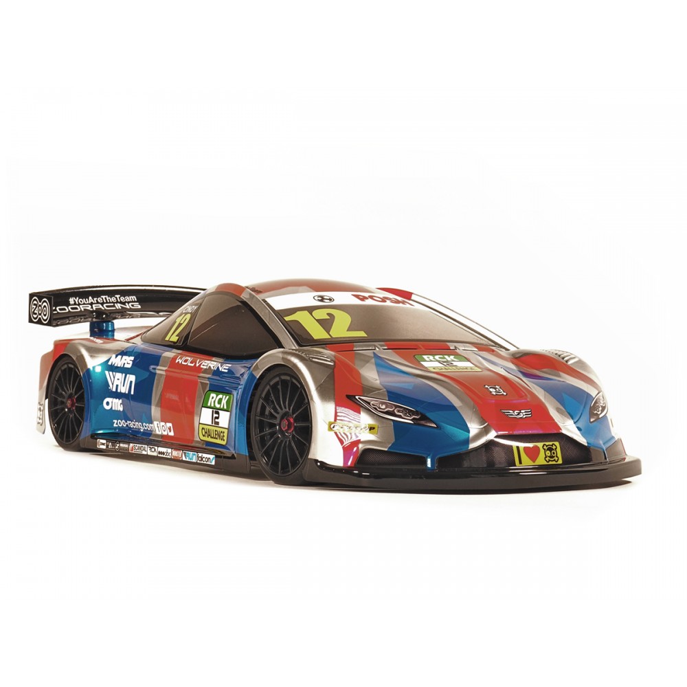 ZOO RACING ZR-0011-07 - Wolverine - Touring Car Body - 0.7mm REGULAR  1/10