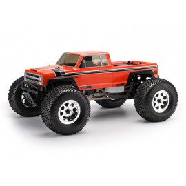 HPI GTXL-1 VINTAGE BODY 1/8 SAVAGE XL CLEAR 